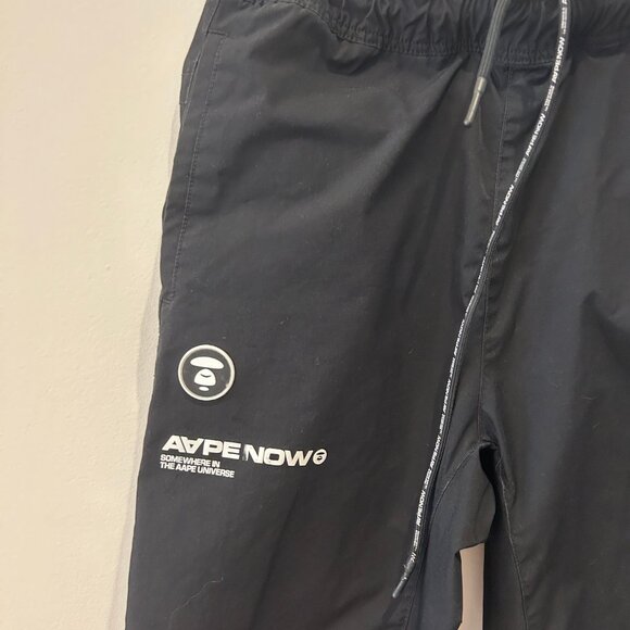 AAPE BY A BATHING APE Woven Chino Logo Lounge Pants - Picture 2 of 8